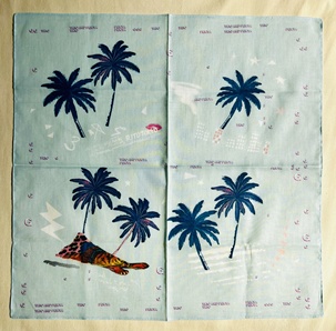 「TRIO & PENTA RITO TOKYO」 ハンカチ